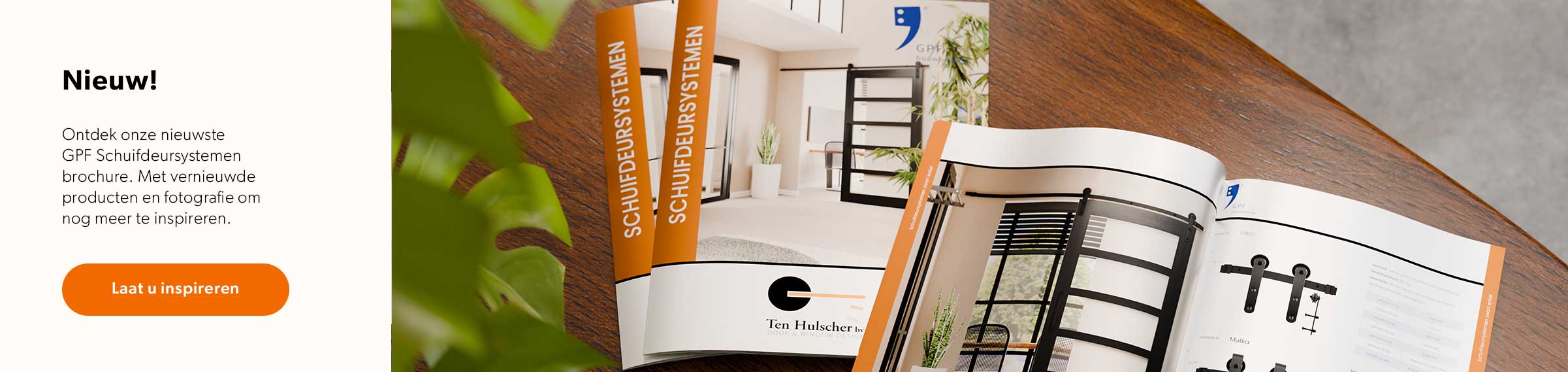 Nieuwe brochure schuifdeursystemen